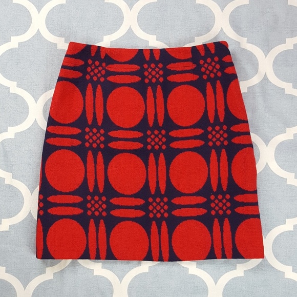 Boden Dresses & Skirts - Boden WG329 Skirt Career A-line Red 6R